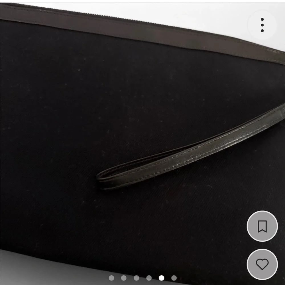 Saint Laurent Black Minimalist Clutch - Picture 5 of 6